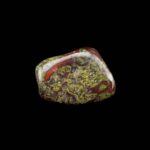 Epidot sa jaspisom – zmajeva krv tumblovani L na kilogram #4560 (5)