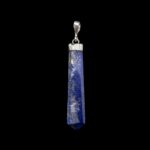 Lapis Lazuli Privezak sa Sebrnom Kapicom #6379 (1)