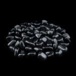 Obsidijan Crni L tumblovani na kilogram #6688P6 (4)