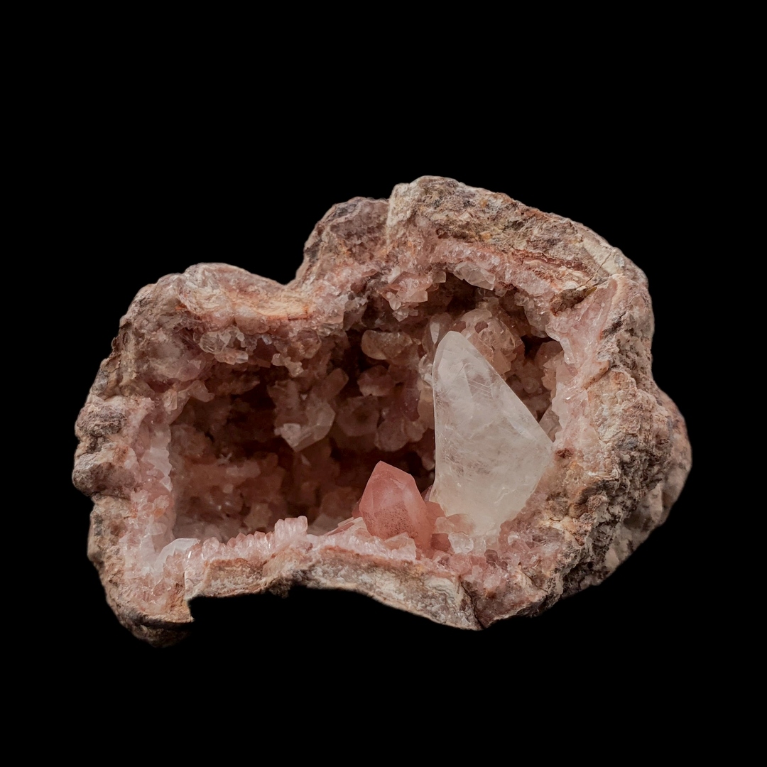 Pink Ametist geoda M #8376 (24)