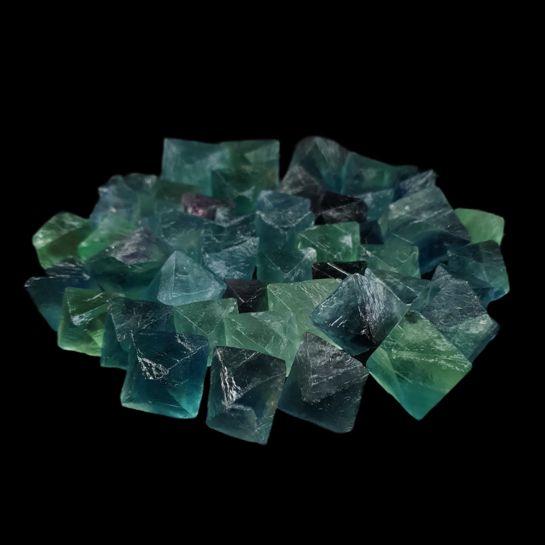 Fluorit Oktaeder #8653P6 (2)