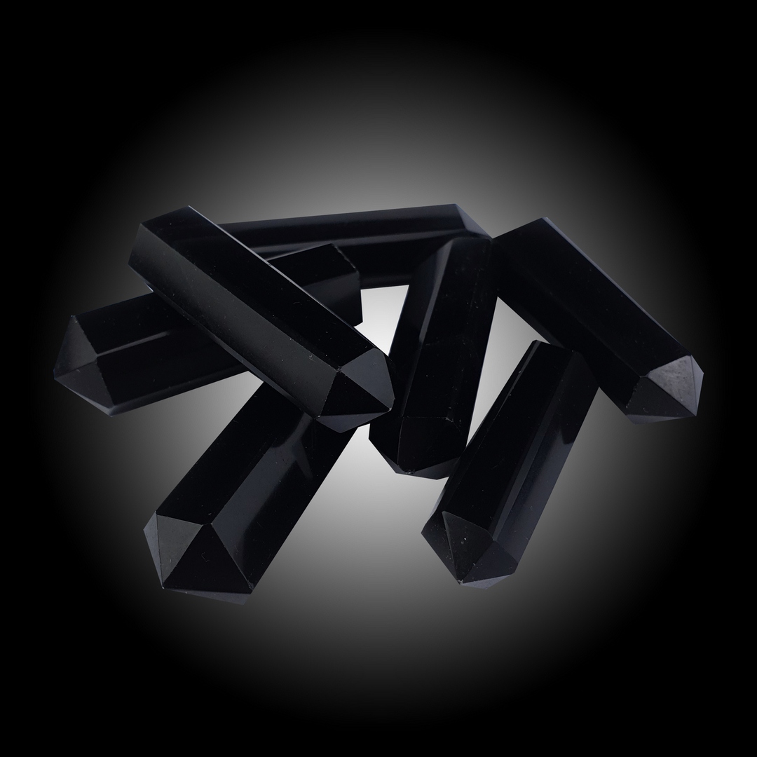 Obsidijan Dupli Špic #8730B154 (1)