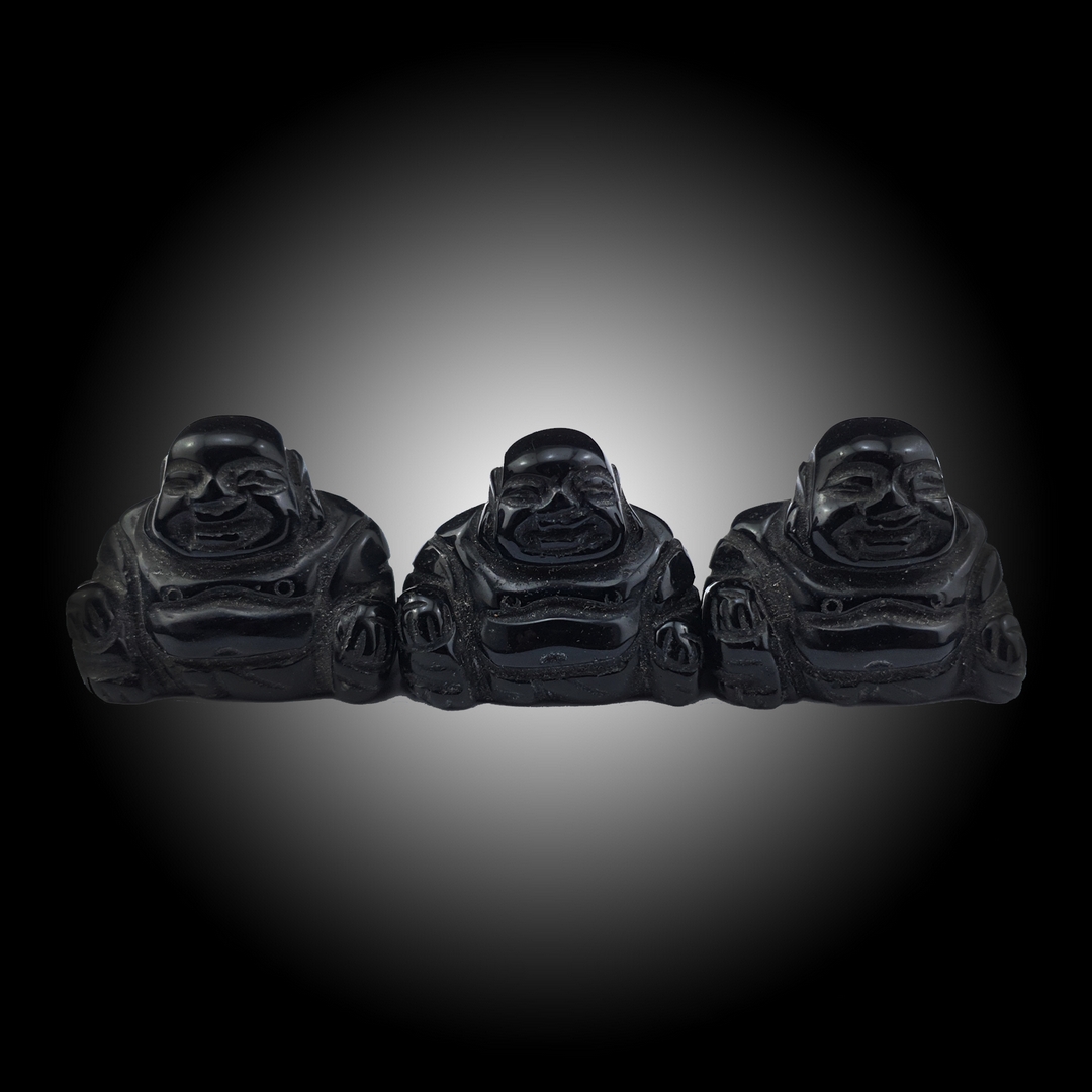Obsidijan Buda #8879P3 (3)